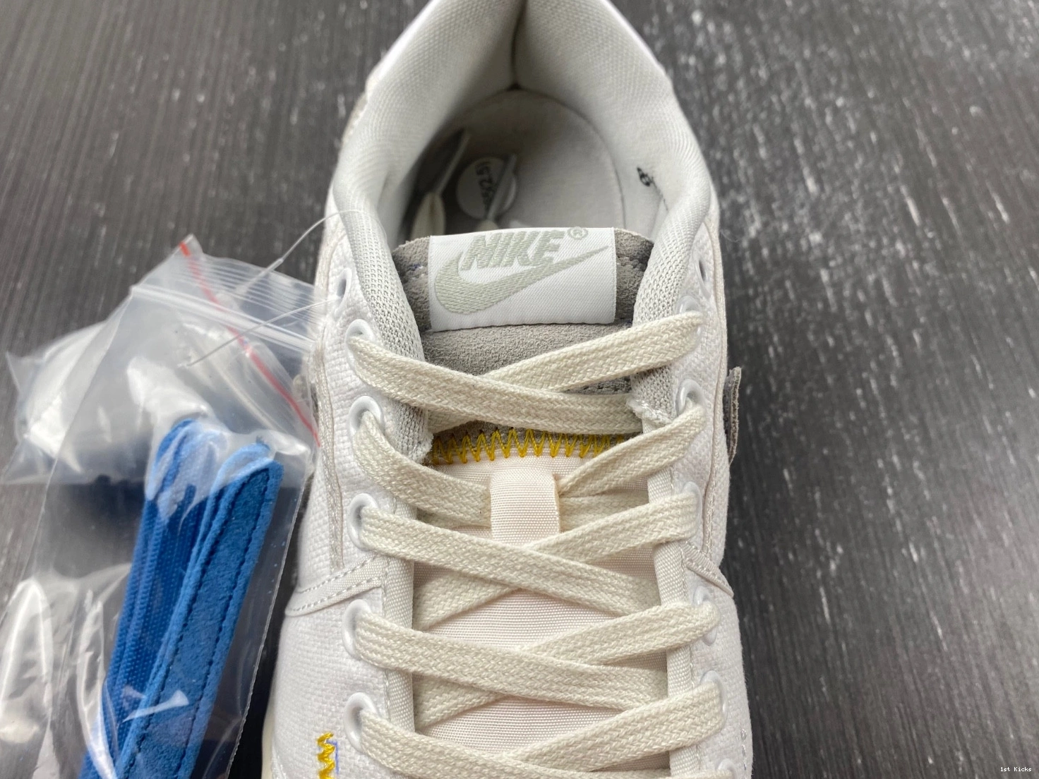 DO8912-101 SP  Low AJKO Jordan 1 Canvas Union White Retro 0213